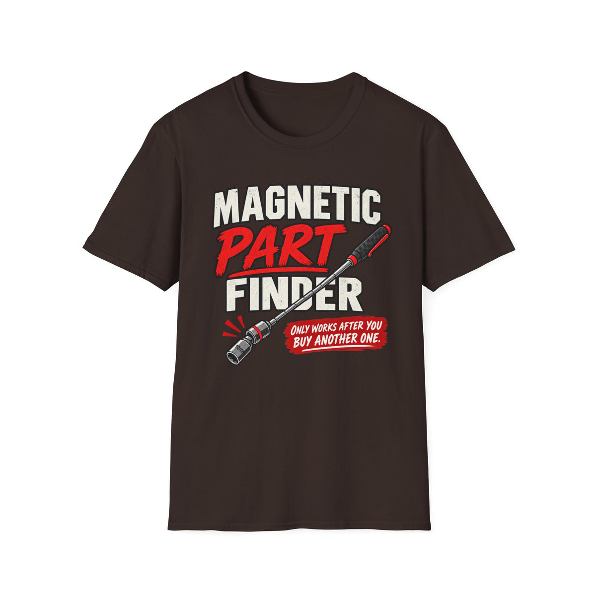 Magnetic Part Finder Tool T-Shirt