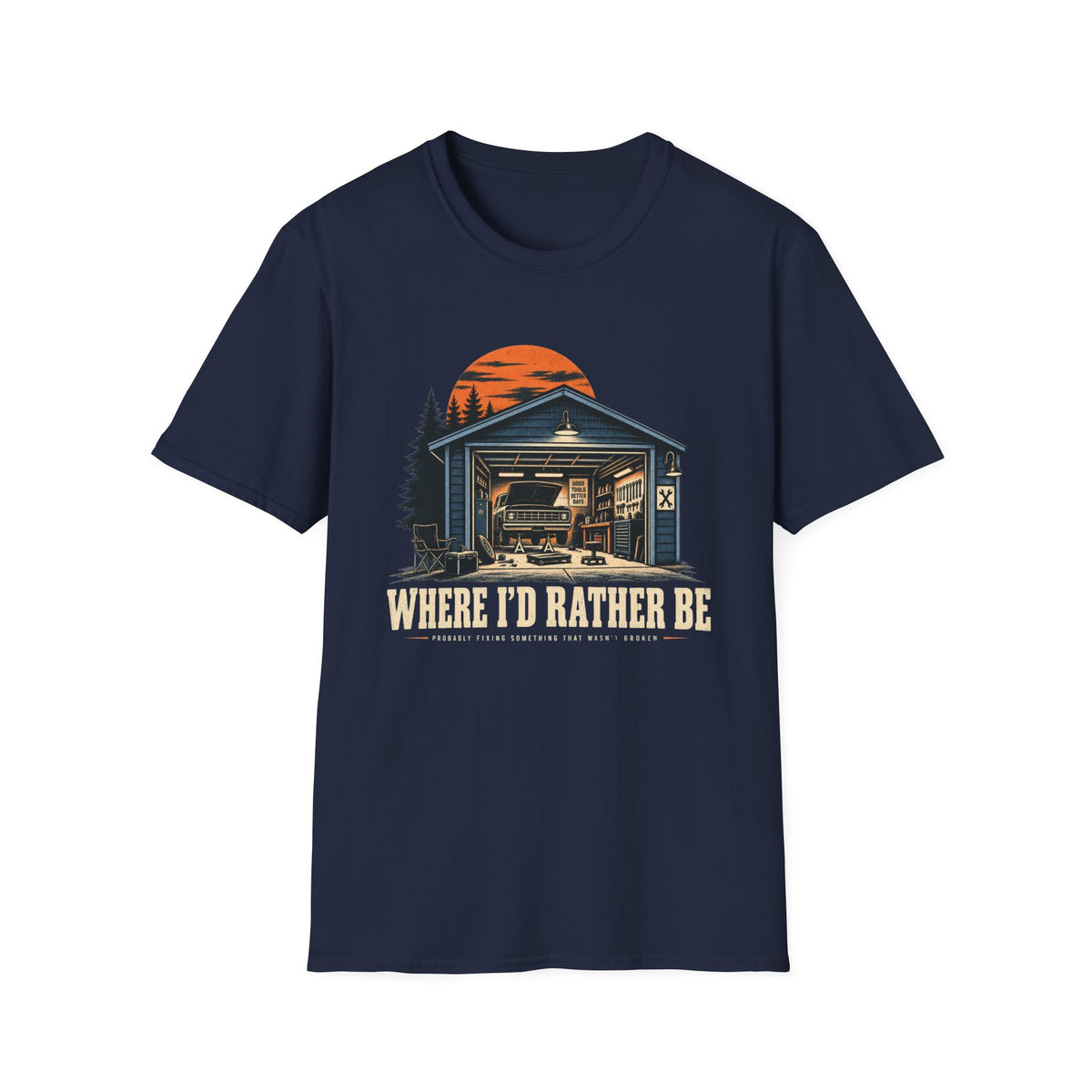 Where I Would Rather Be T-Shirt