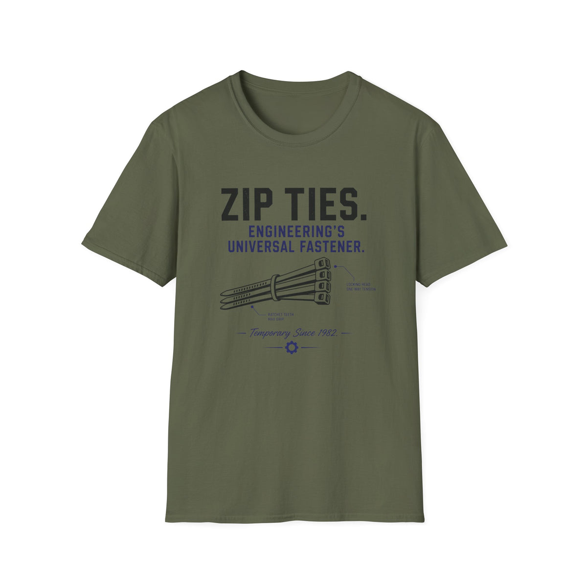 Zip Ties Engineering's Universal Fastner T-Shirt