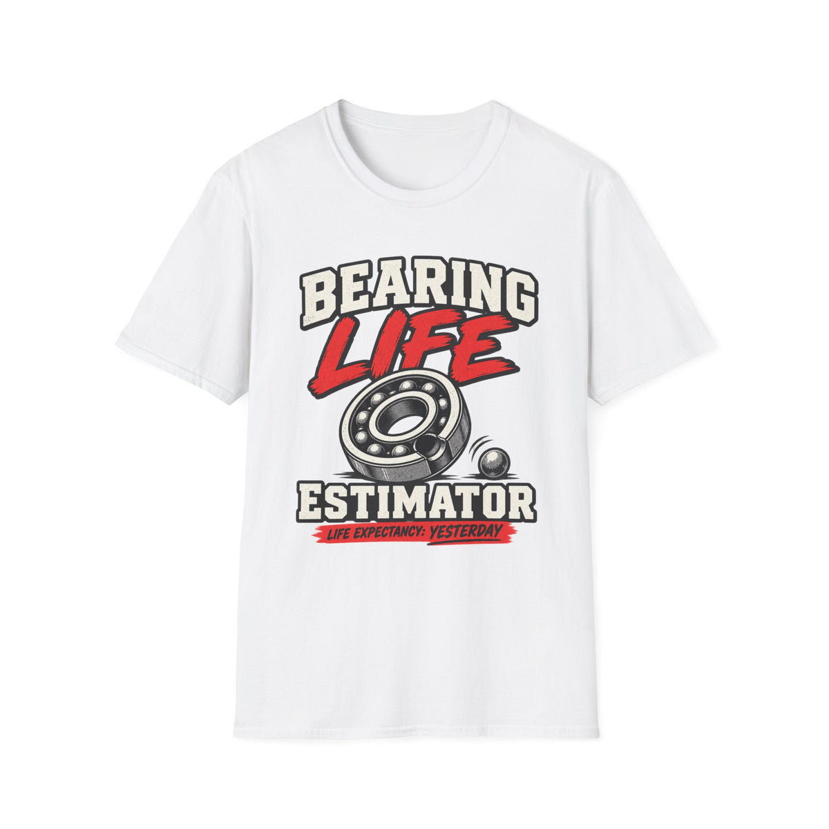 Bearing Life Estimator T-Shirt