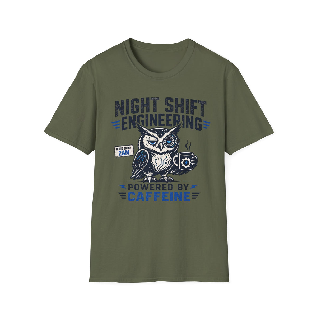 Night Shift Engineering Owl T-Shirt