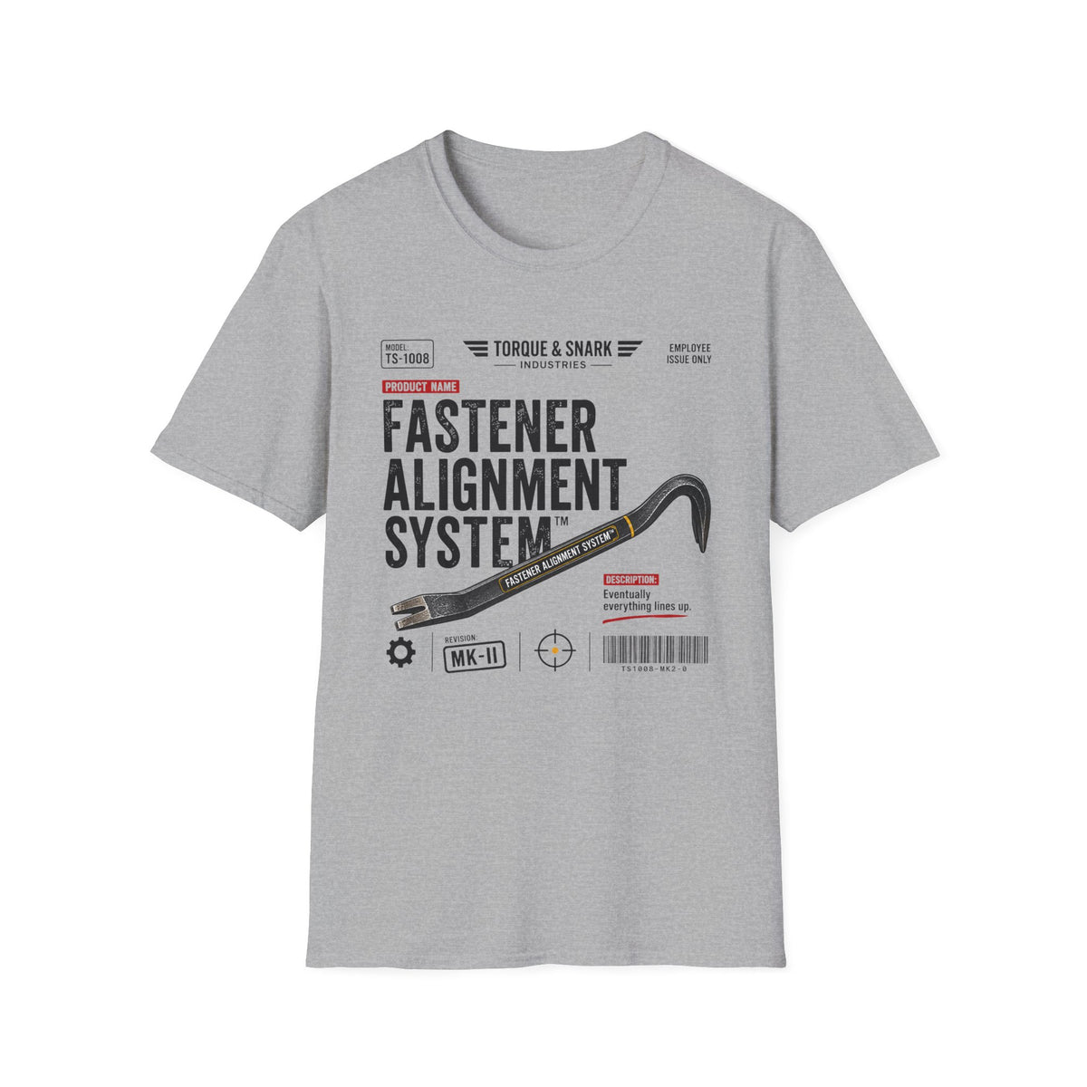 Fastener Alignment System T-Shirt