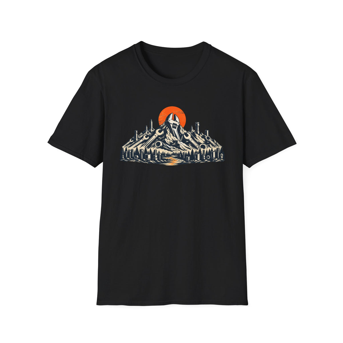 Wrench Mountain Sunset T-Shirt
