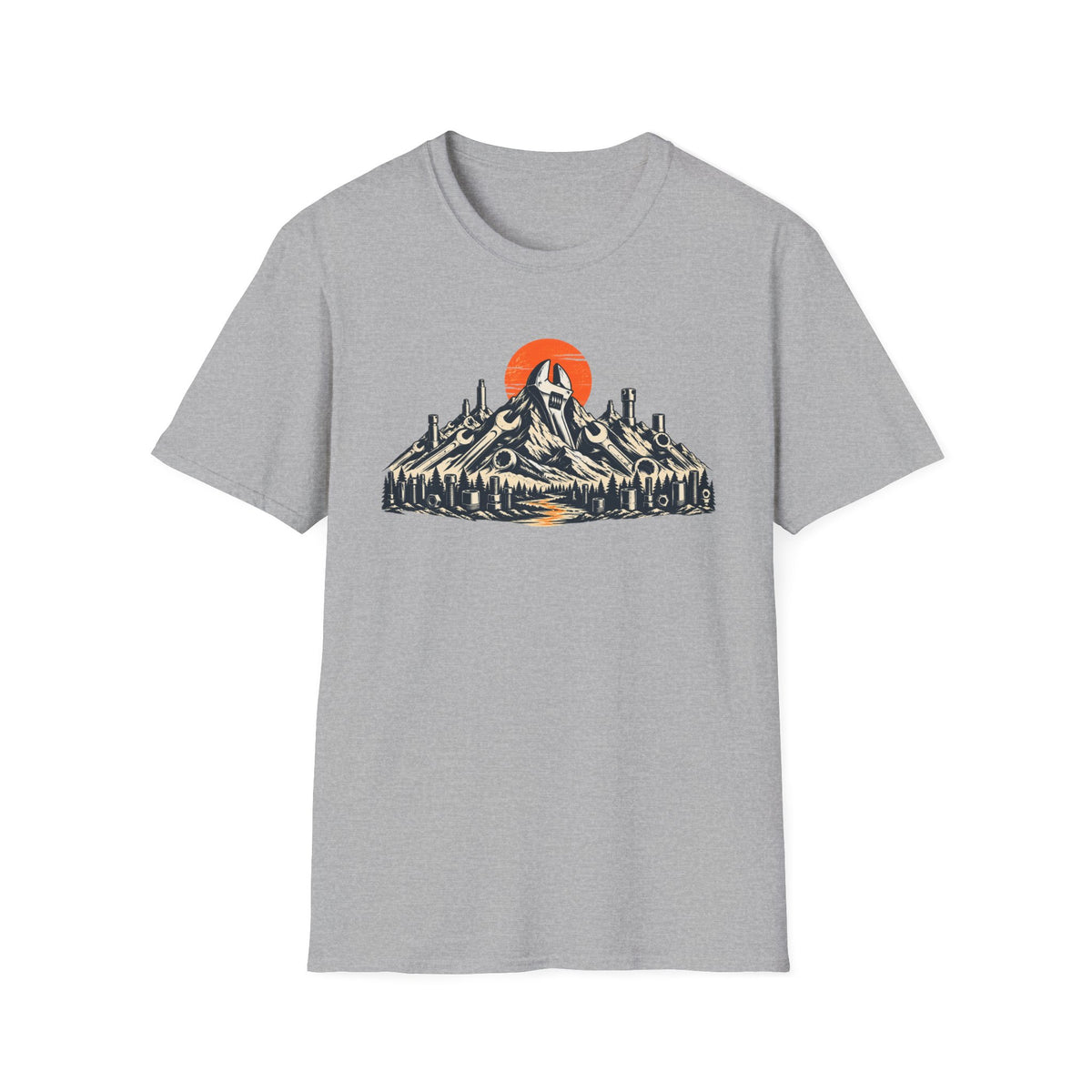 Wrench Mountain Sunset T-Shirt