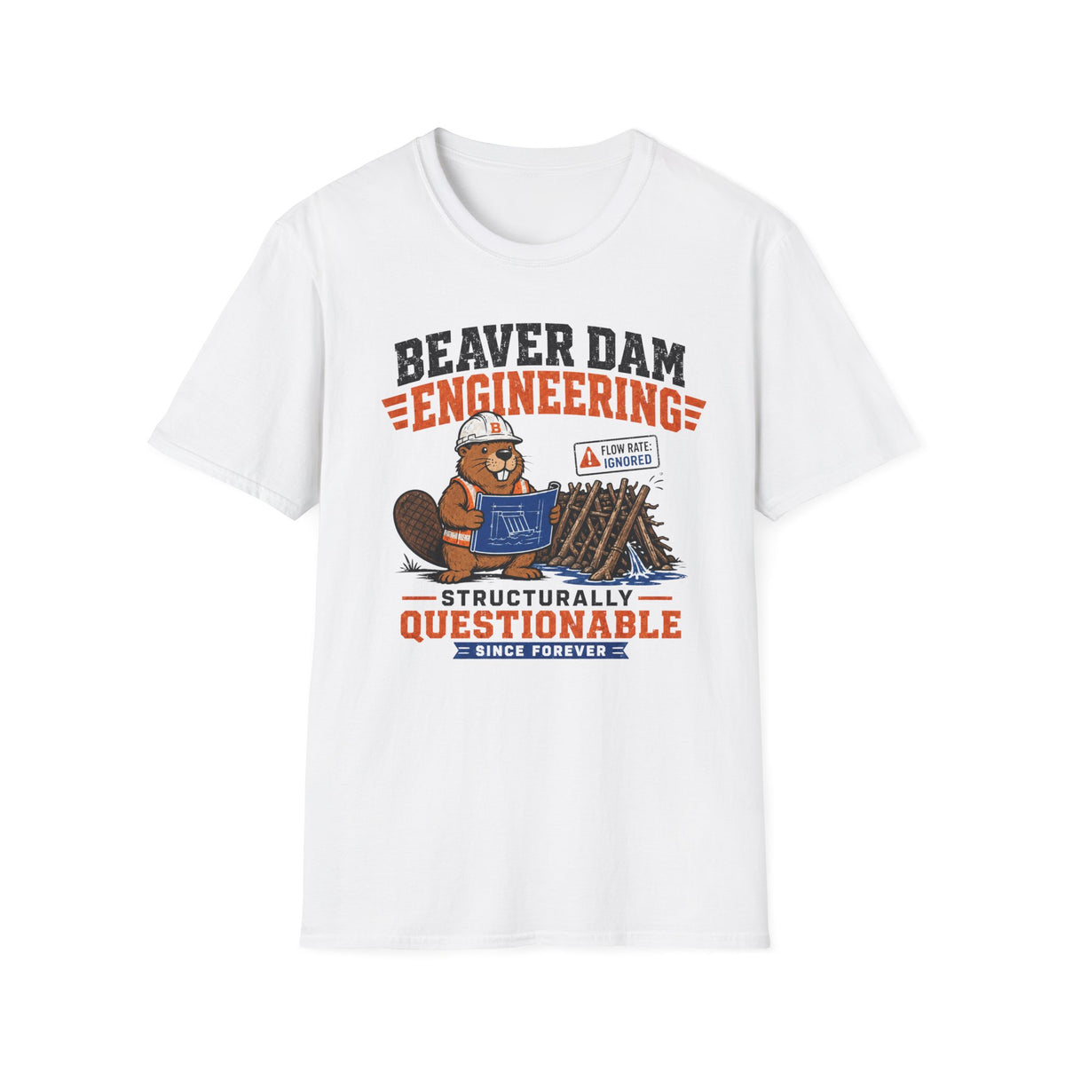 Beaver Engineering Structurally Questionable T-Shirt