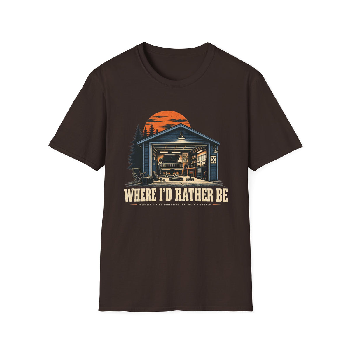 Where I Would Rather Be T-Shirt
