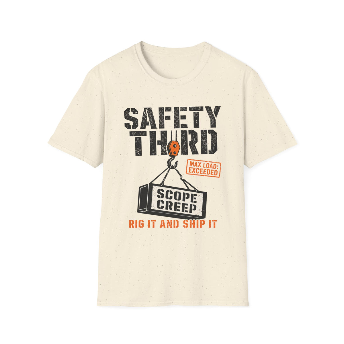 Heavy Industrial Crane Lift Limit T-Shirt