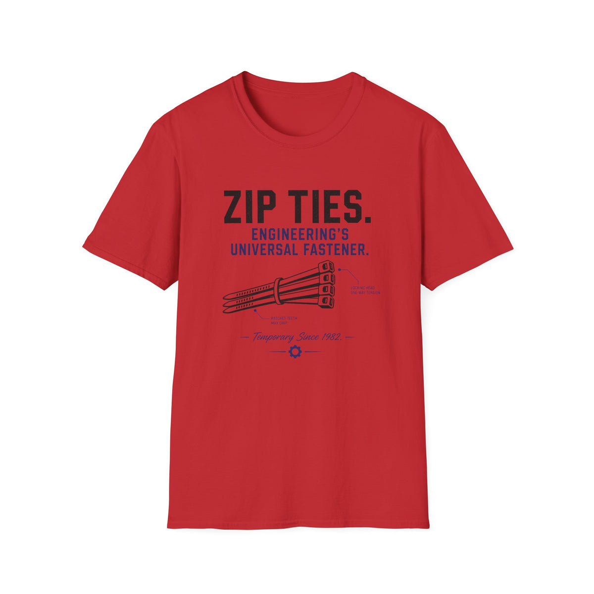 Zip Ties Engineering's Universal Fastner T-Shirt