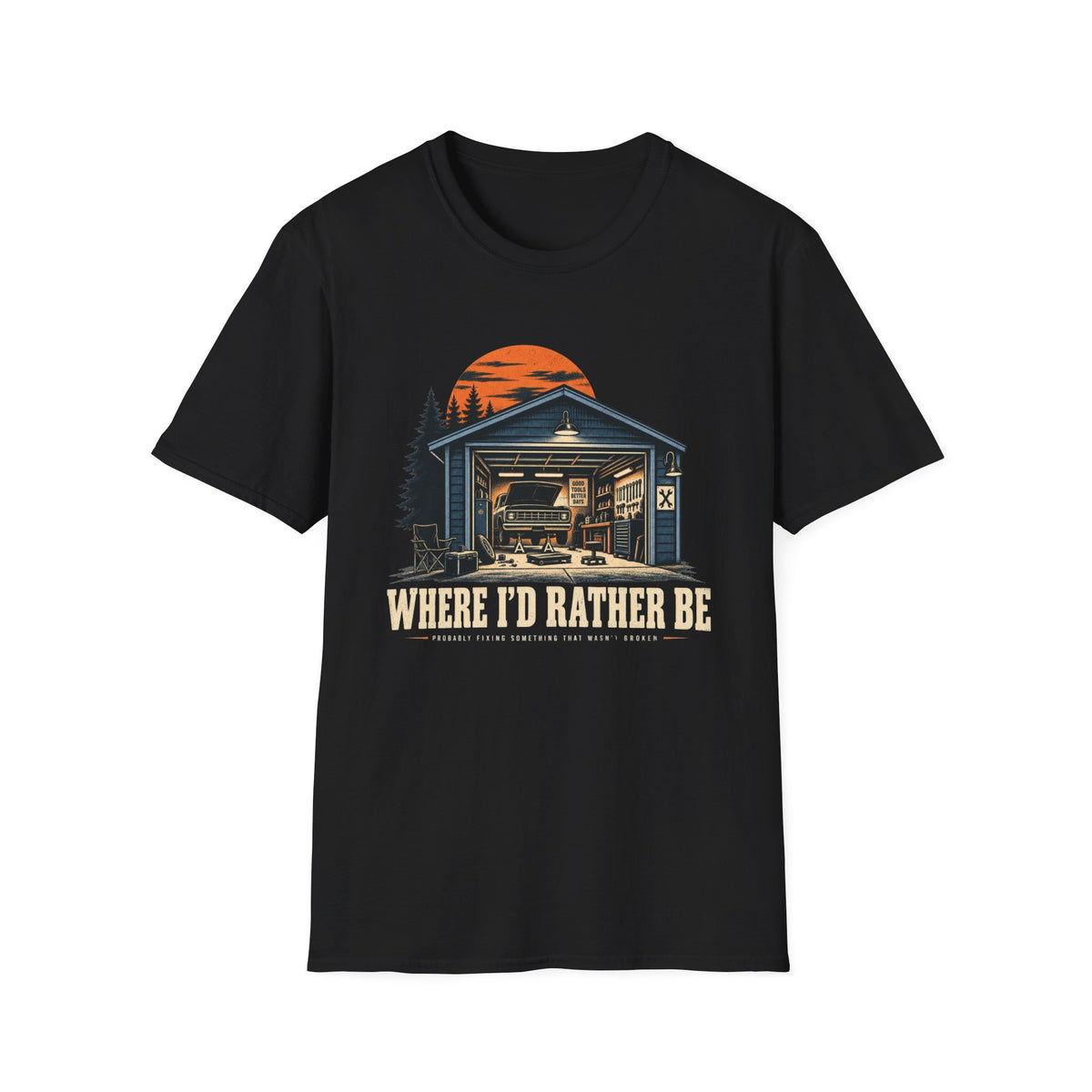 Where I Would Rather Be T-Shirt