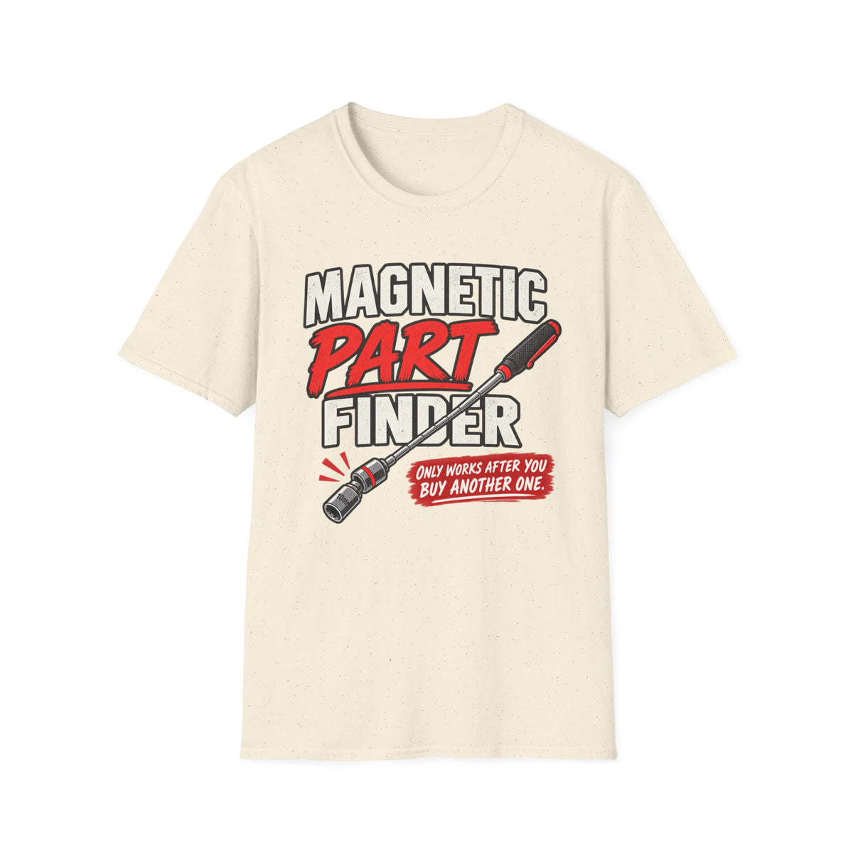 Magnetic Part Finder Tool T-Shirt