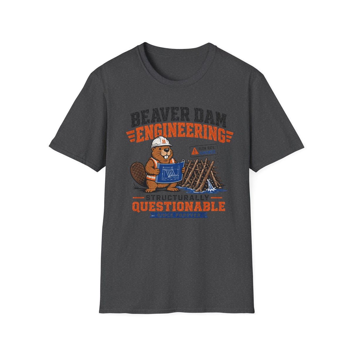 Beaver Engineering Structurally Questionable T-Shirt