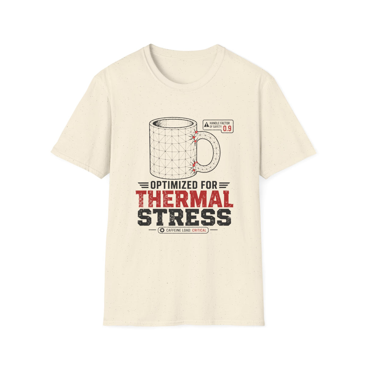 Thermal Stress Coffee Engineering Emblem T-Shirt