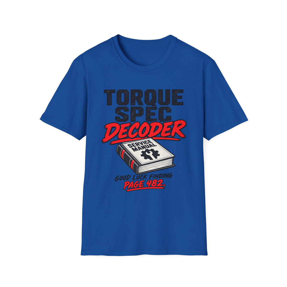 Torque Spec Decoder Manual T-Shirt