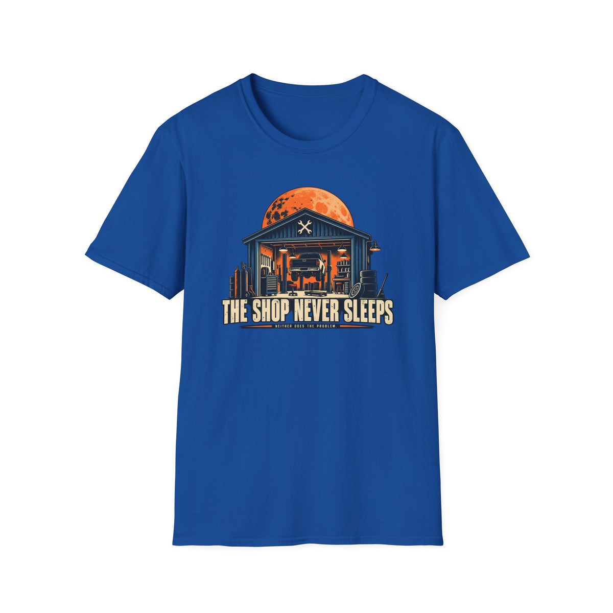 The Shop Never Sleeps T-Shirt
