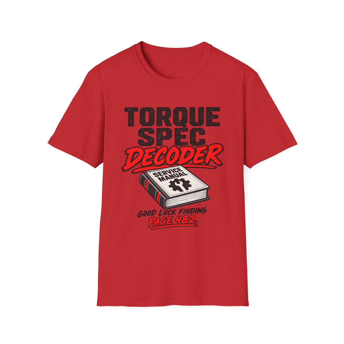 Torque Spec Decoder Manual T-Shirt