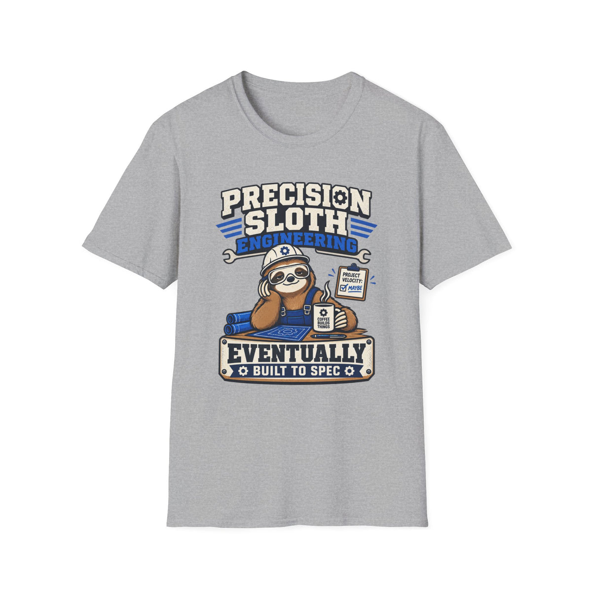 Precision Sloth Engineering T-Shirt
