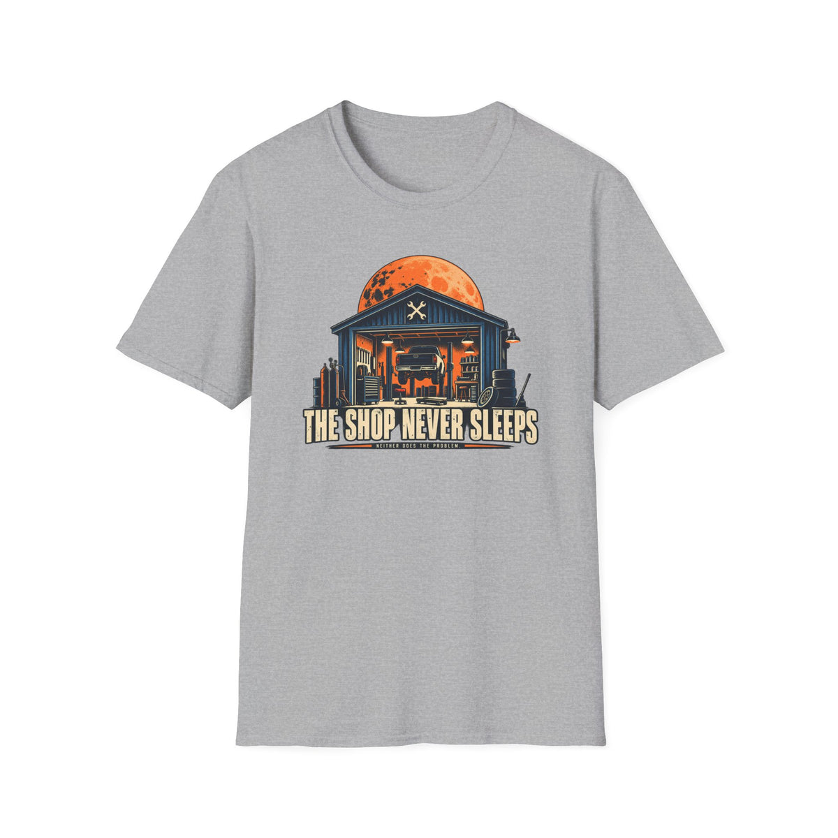 The Shop Never Sleeps T-Shirt