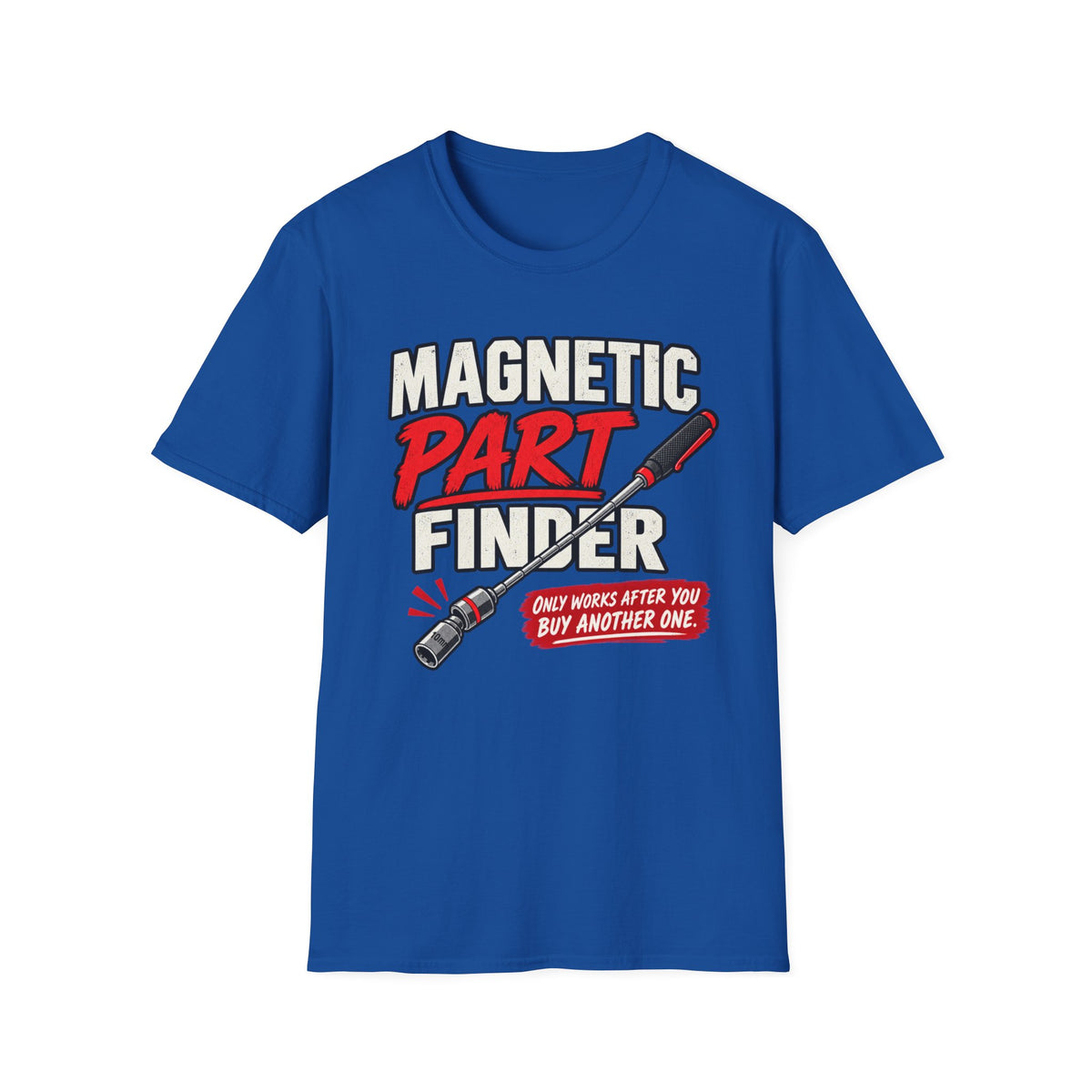 Magnetic Part Finder Tool T-Shirt