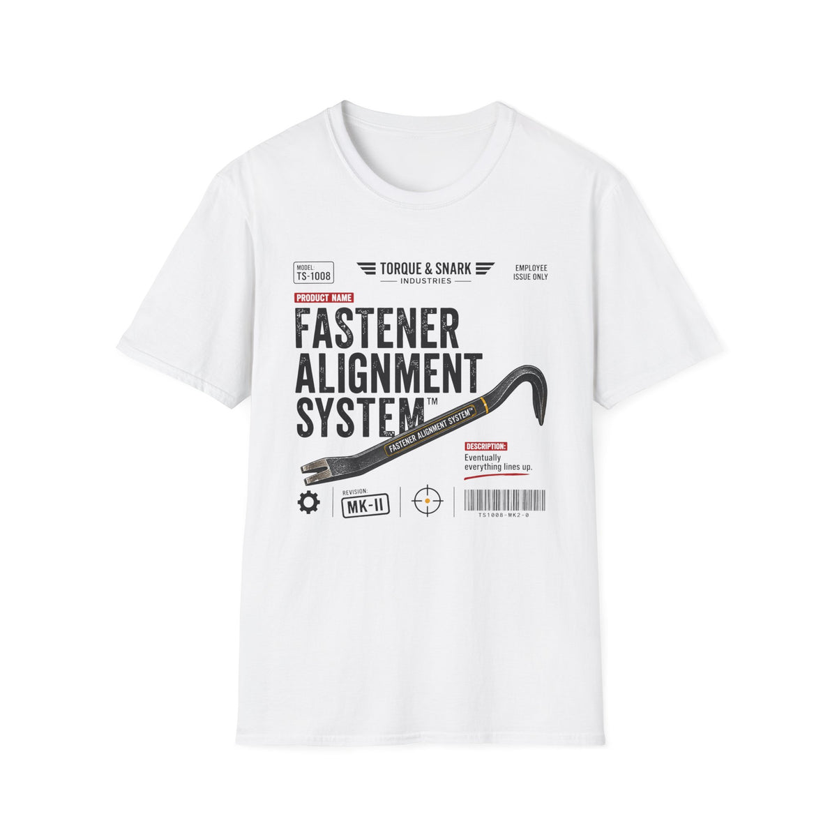 Fastener Alignment System T-Shirt