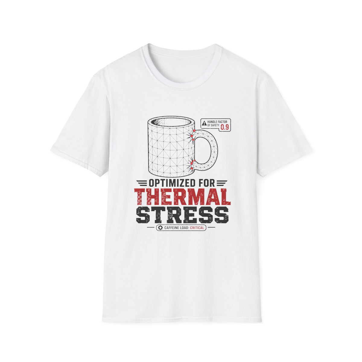 Thermal Stress Coffee Engineering Emblem T-Shirt