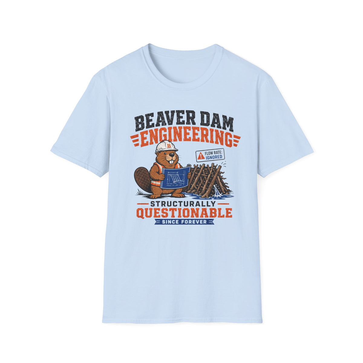 Beaver Engineering Structurally Questionable T-Shirt