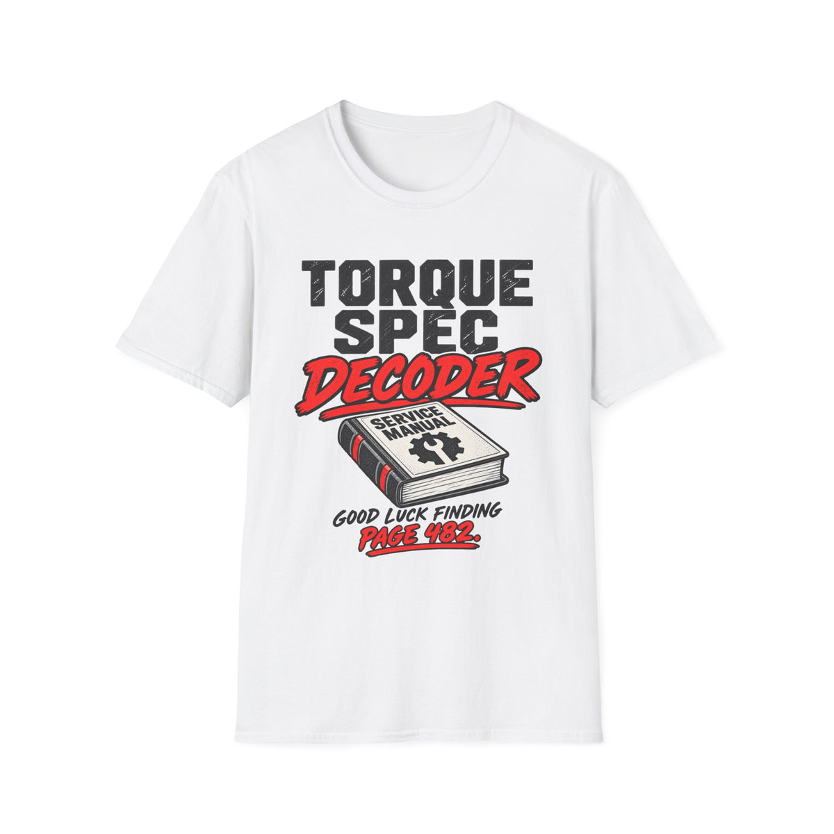 Torque Spec Decoder Manual T-Shirt