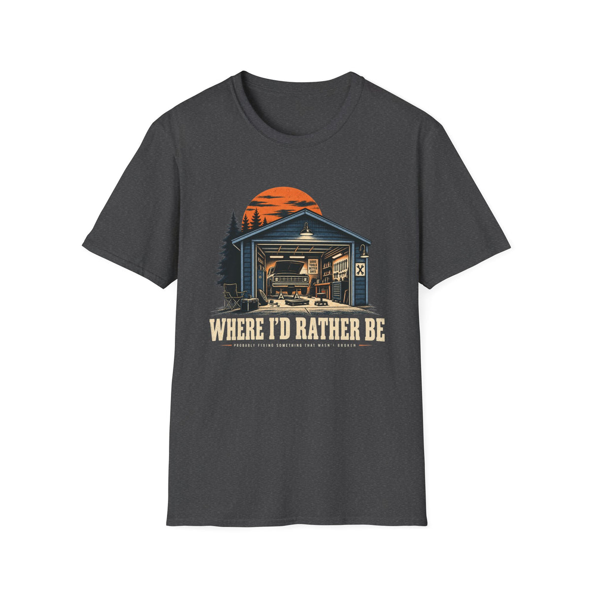 Where I Would Rather Be T-Shirt