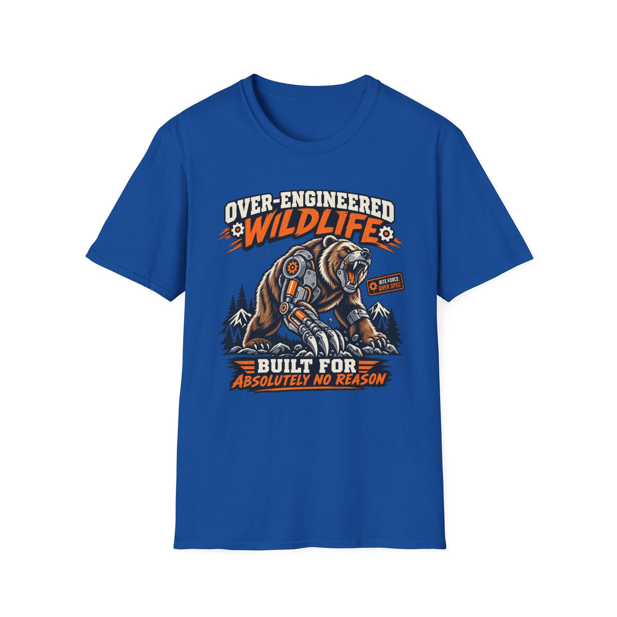 Over-Engineered Wildlife Bear T-Shirt
