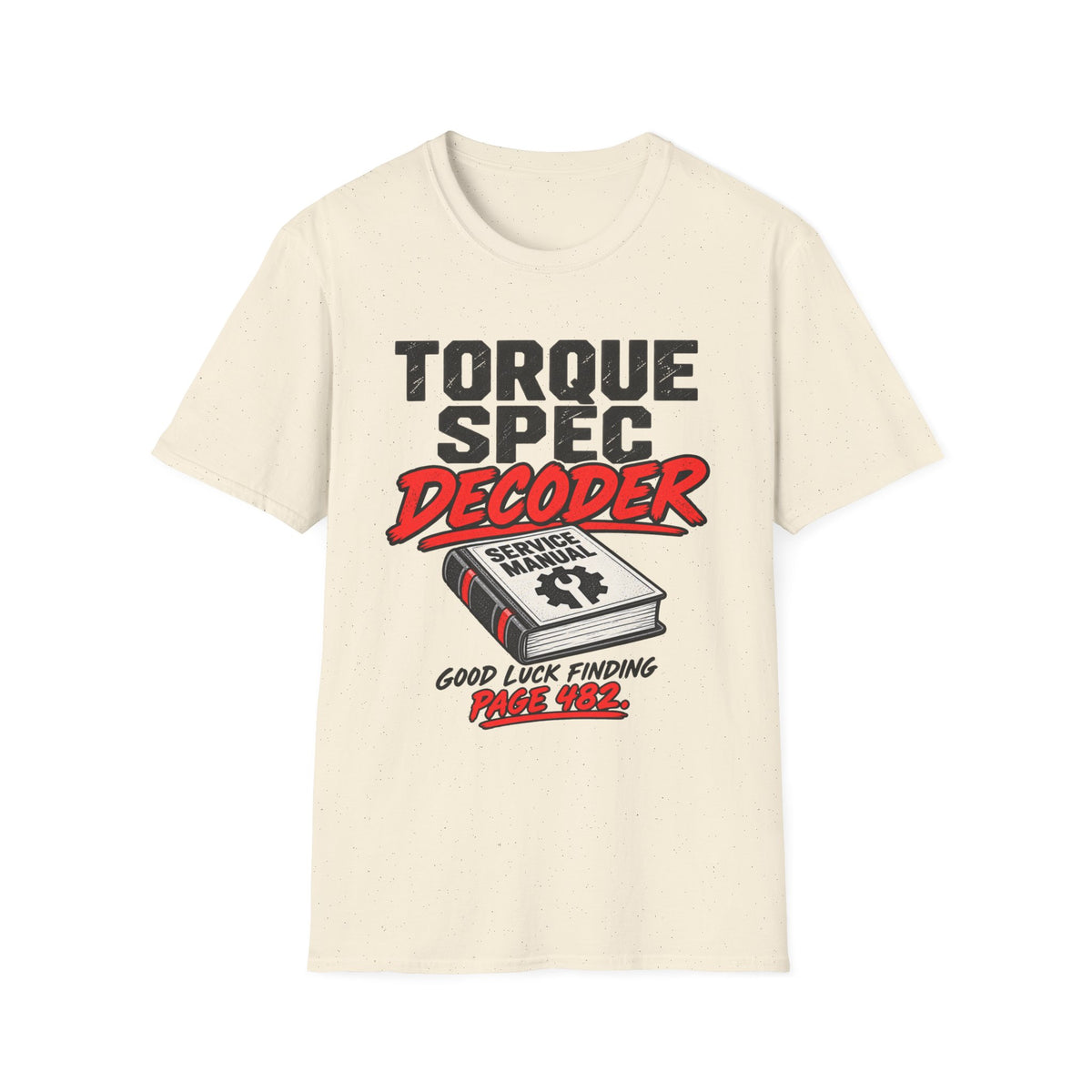Torque Spec Decoder Manual T-Shirt