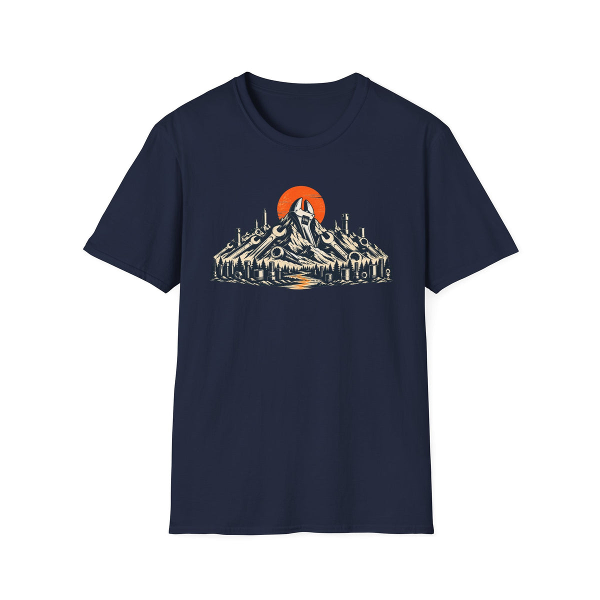 Wrench Mountain Sunset T-Shirt