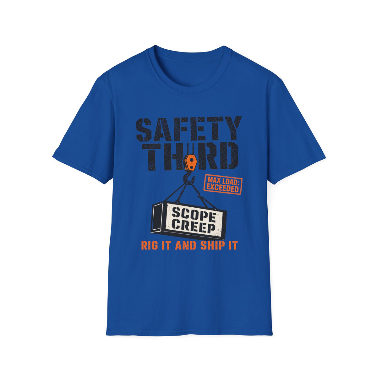 Heavy Industrial Crane Lift Limit T-Shirt