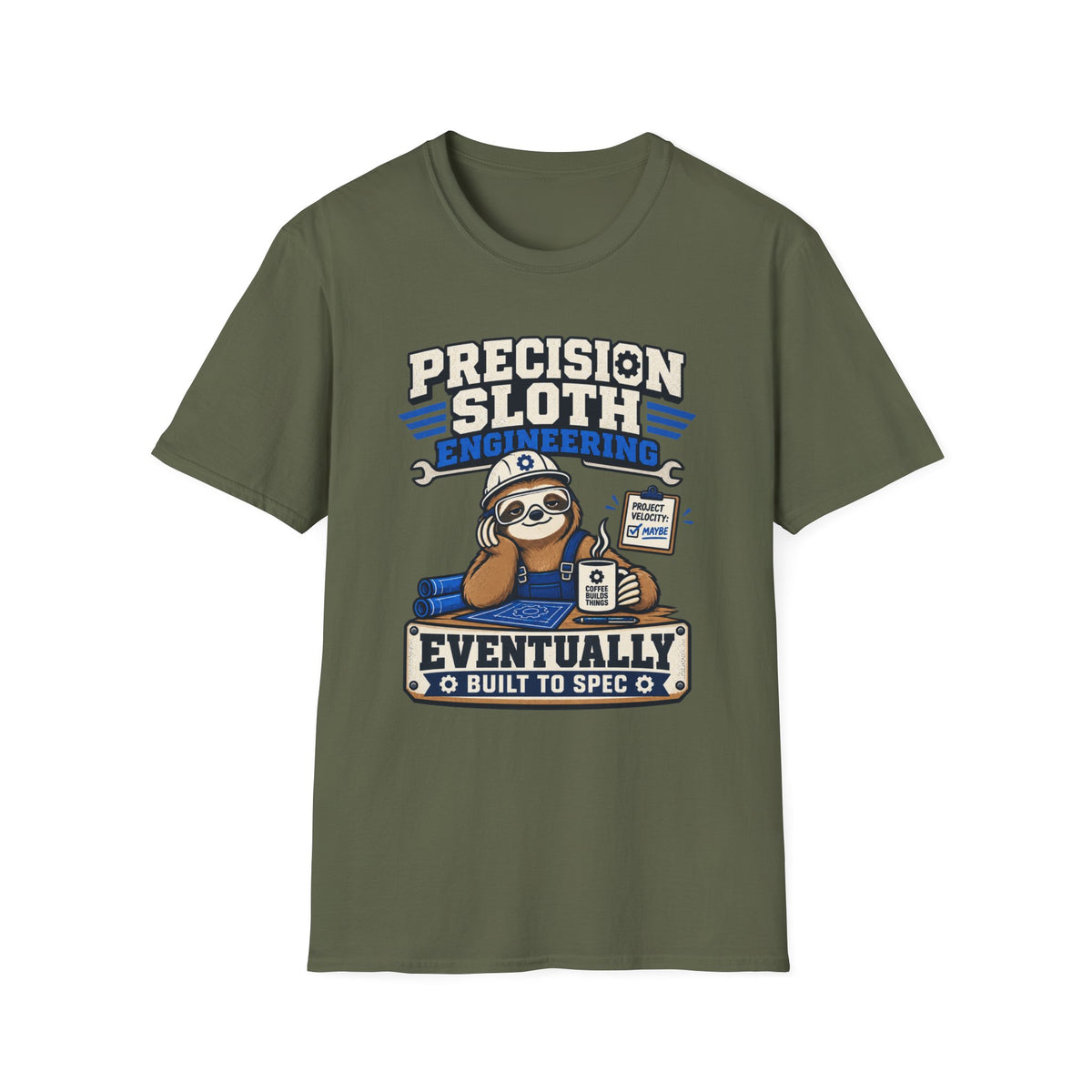 Precision Sloth Engineering T-Shirt