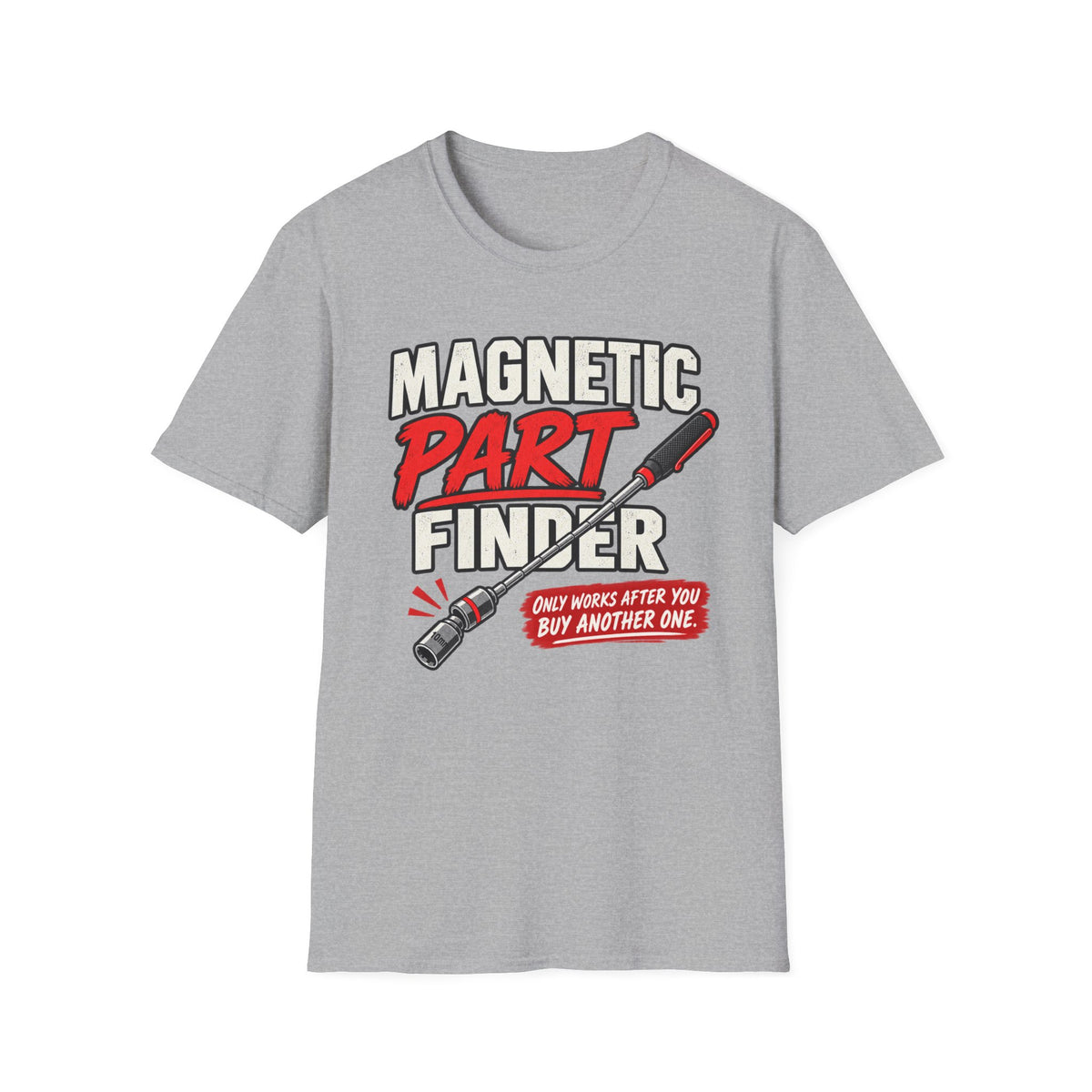 Magnetic Part Finder Tool T-Shirt