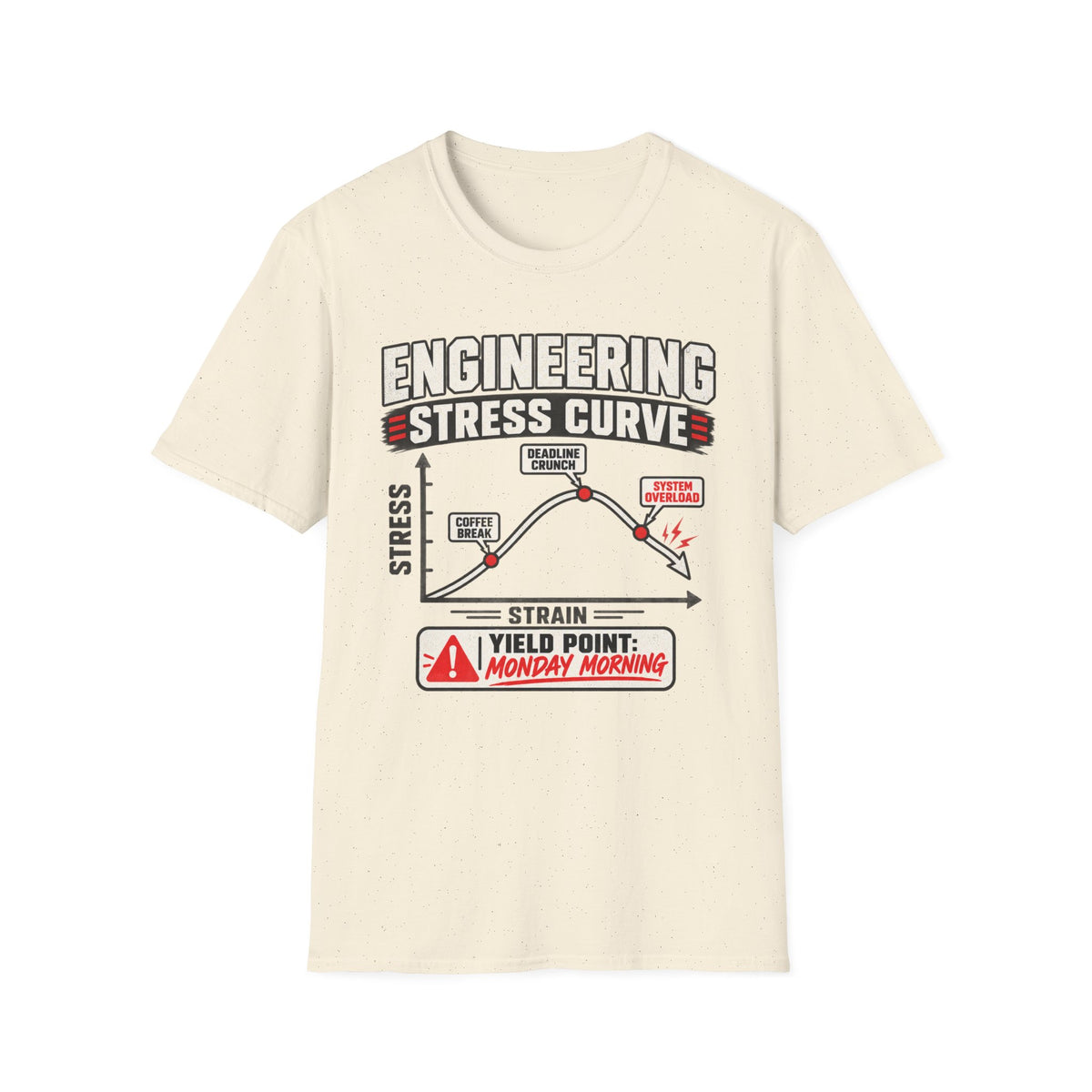 Engineering Stress Curve T-Shirt