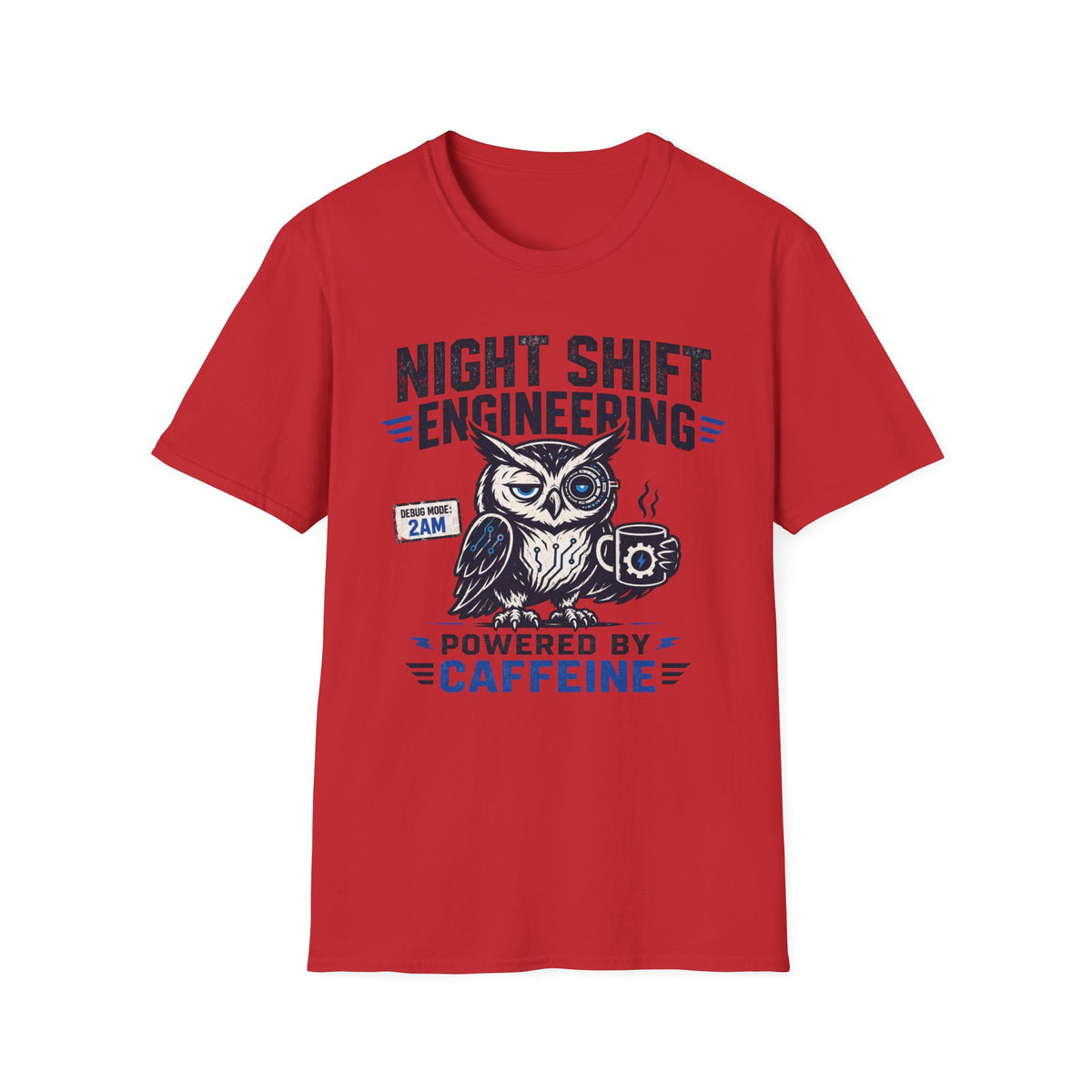 Night Shift Engineering Owl T-Shirt