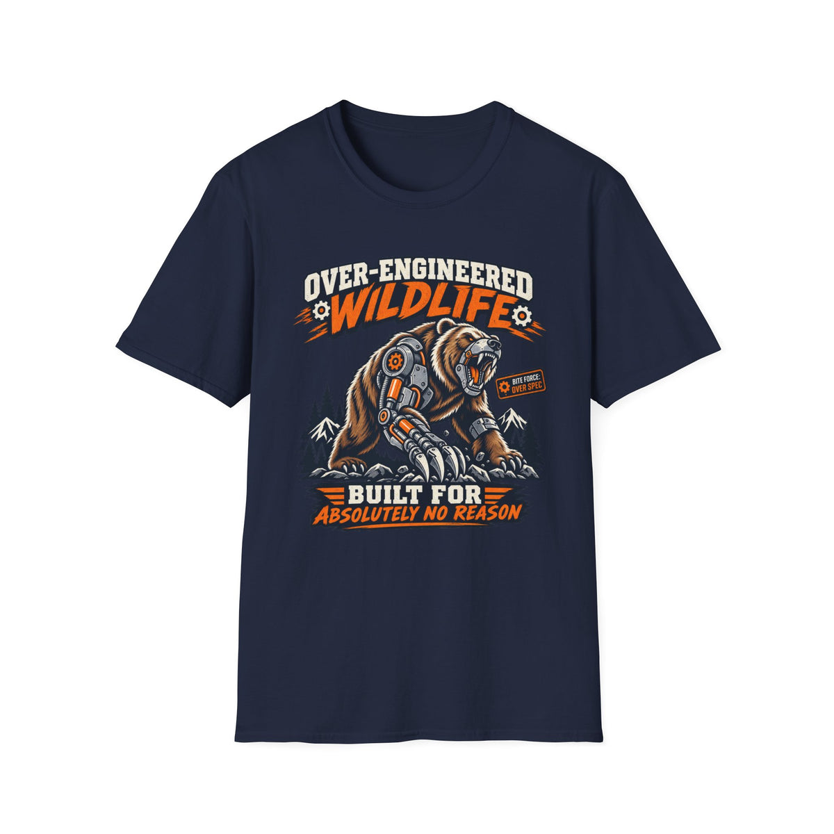 Over-Engineered Wildlife Bear T-Shirt