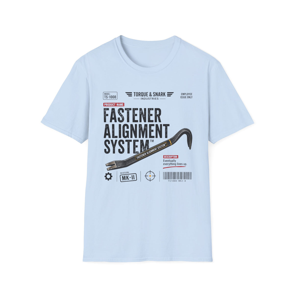 Fastener Alignment System T-Shirt