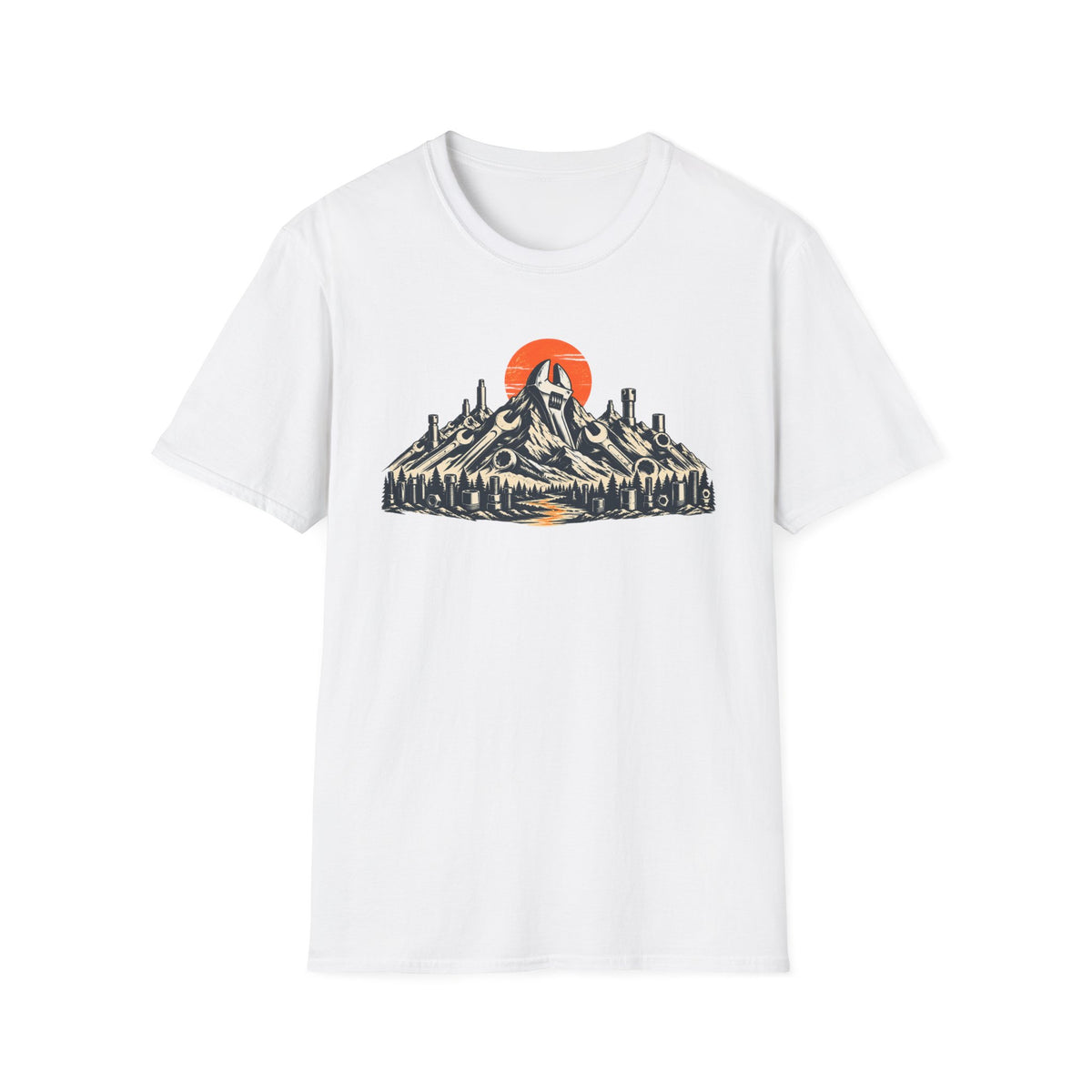 Wrench Mountain Sunset T-Shirt