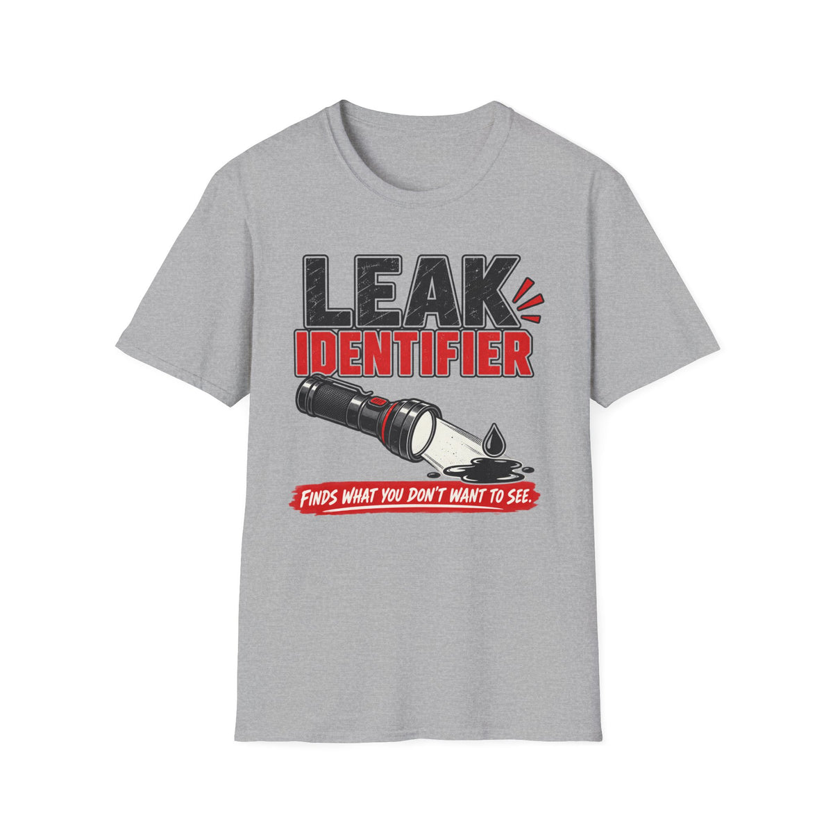 Leak Identifier Flashlight T-Shirt