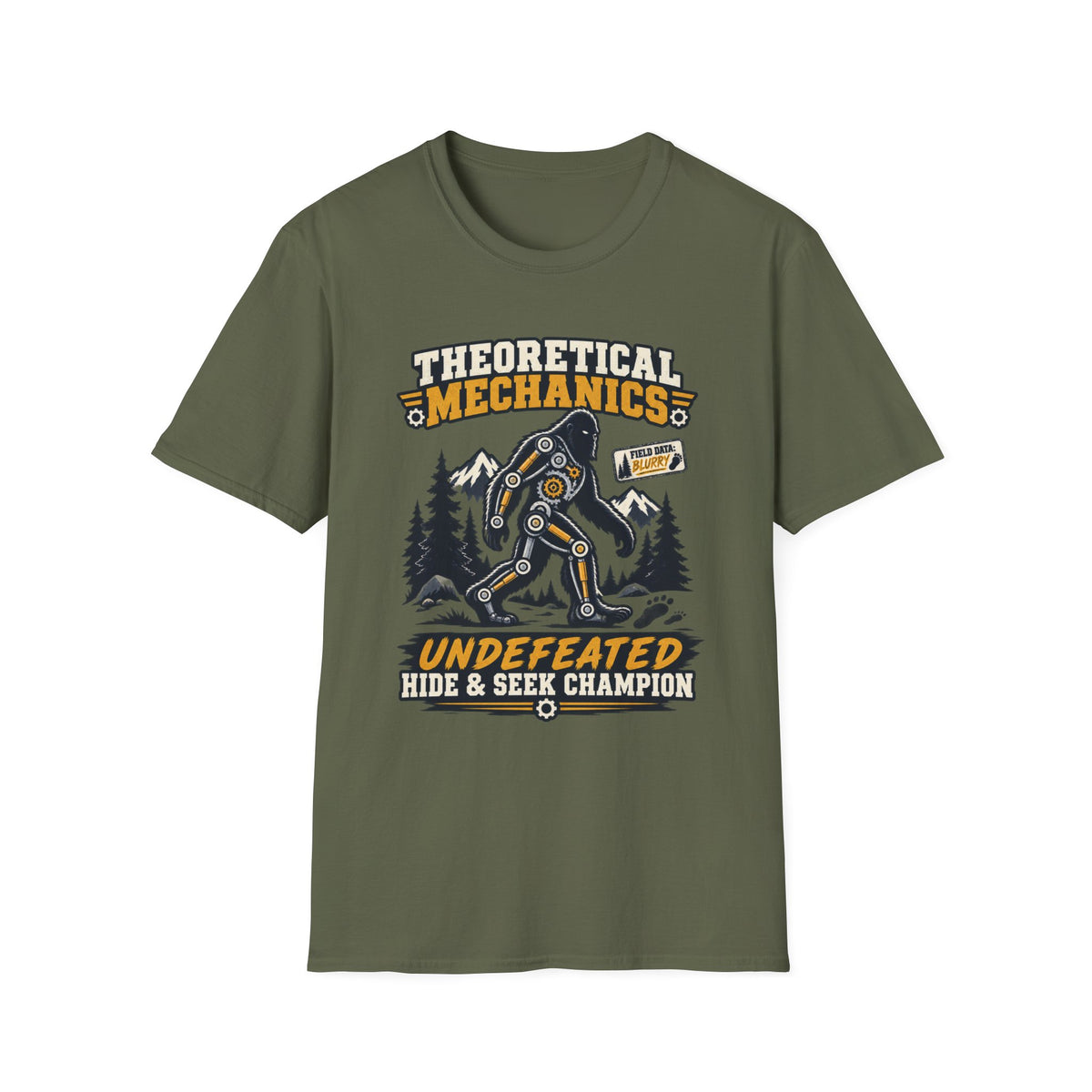 Theoretical Mechanics Bigfoot T-Shirt