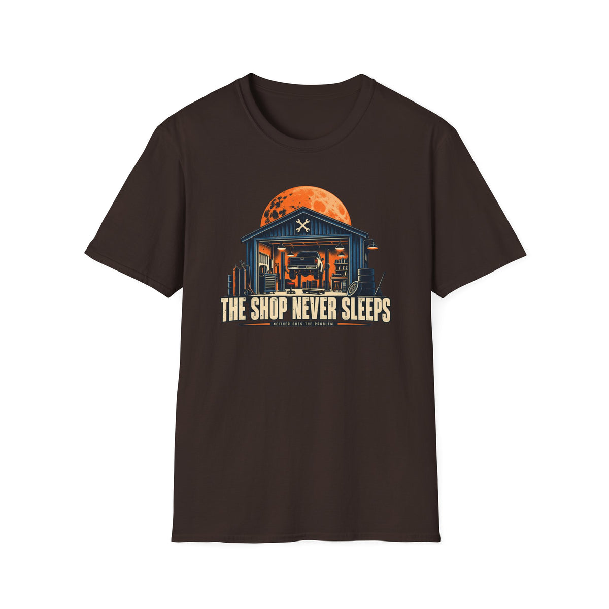 The Shop Never Sleeps T-Shirt