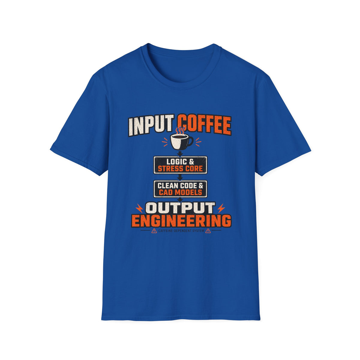 Minimalist Coffee To Code Input T-Shirt