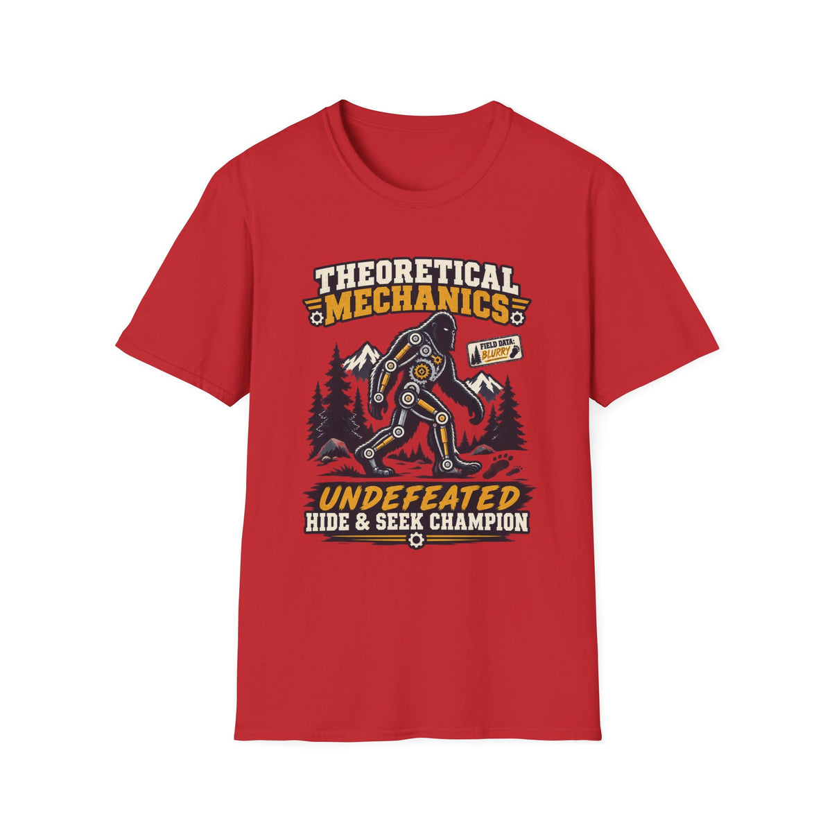 Theoretical Mechanics Bigfoot T-Shirt