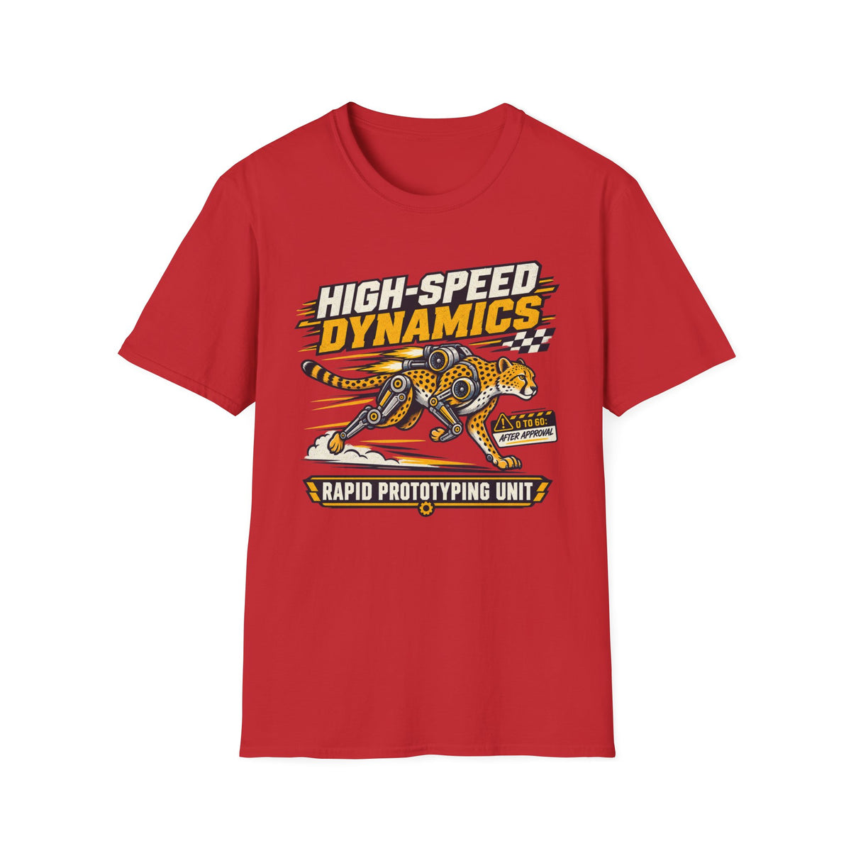 High-Speed Cheetah Dynamics T-Shirt