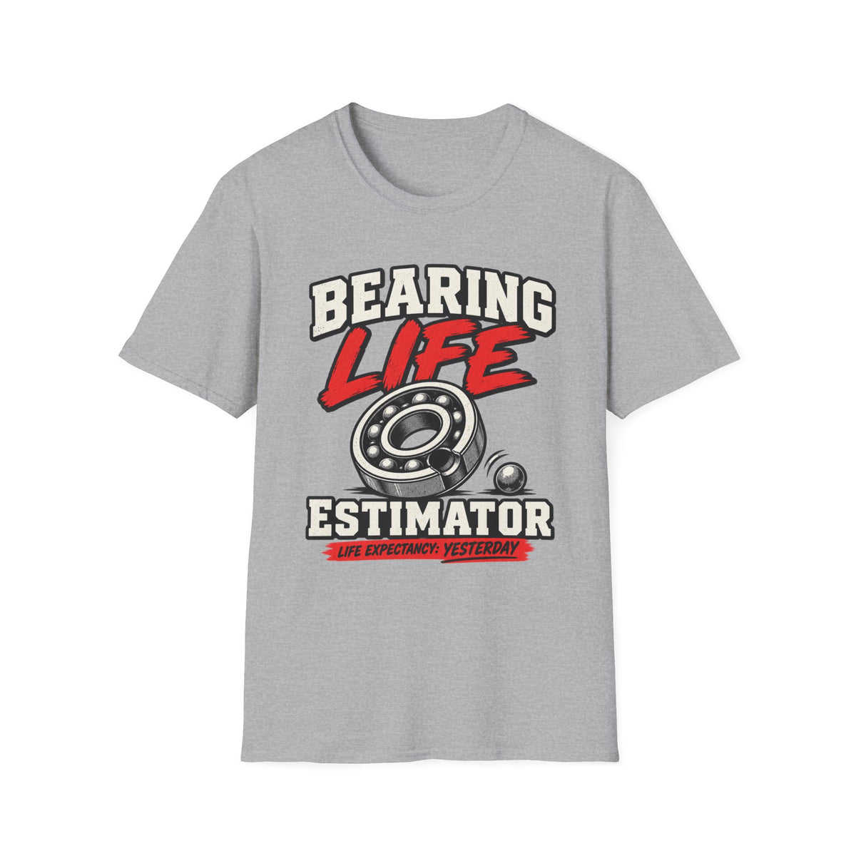Bearing Life Estimator T-Shirt
