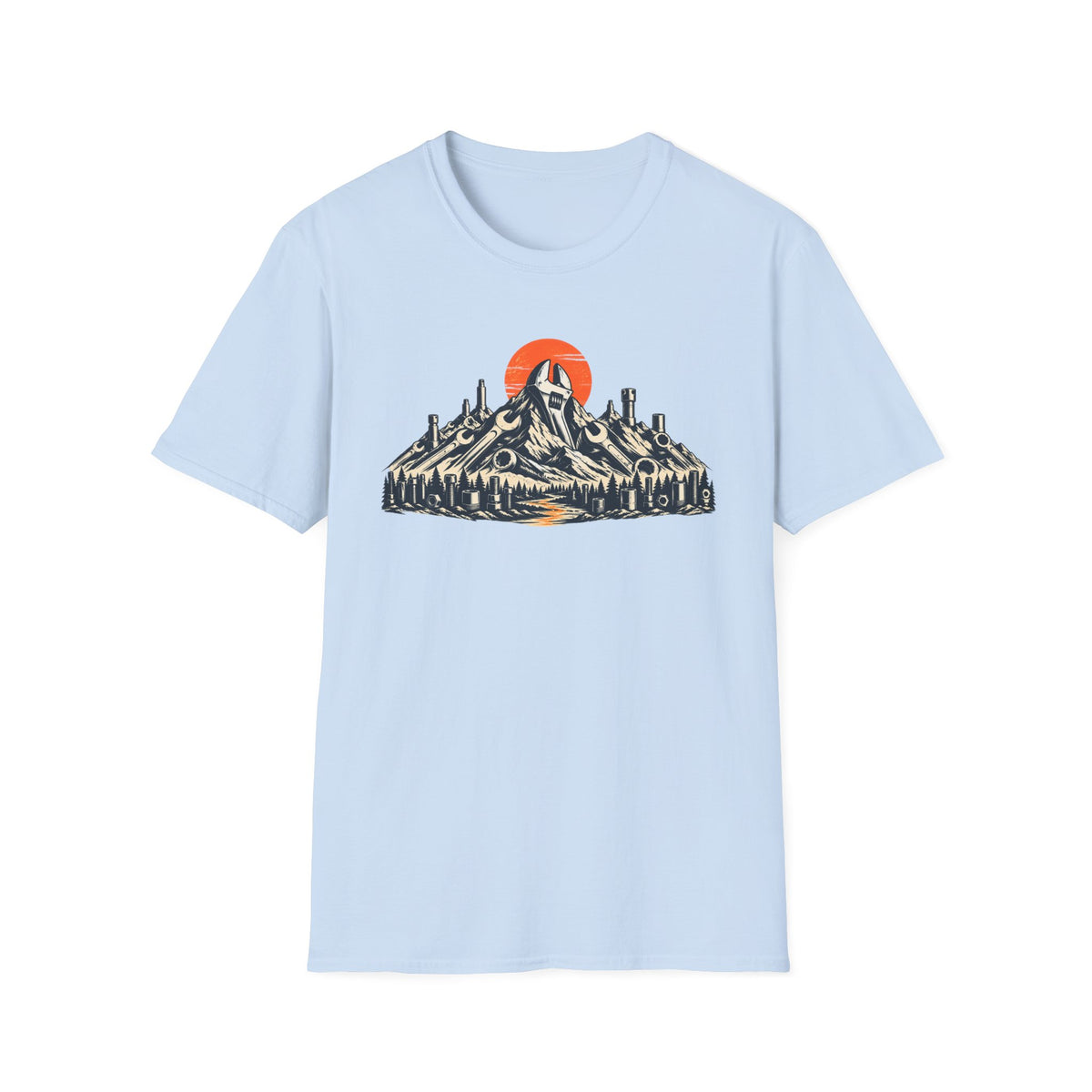 Wrench Mountain Sunset T-Shirt