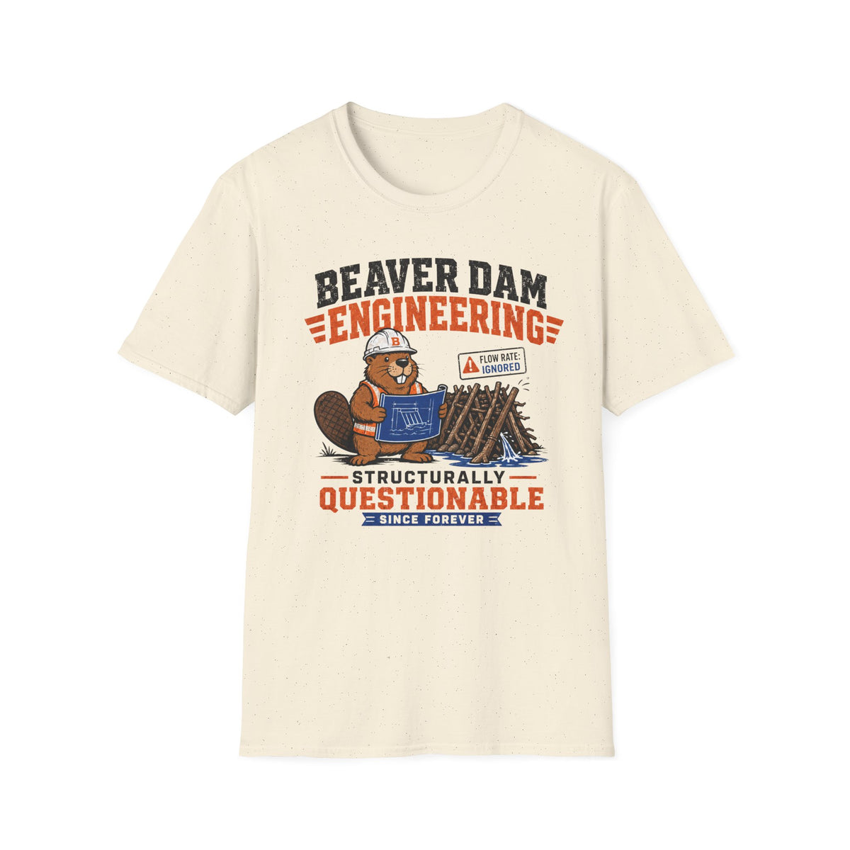 Beaver Engineering Structurally Questionable T-Shirt