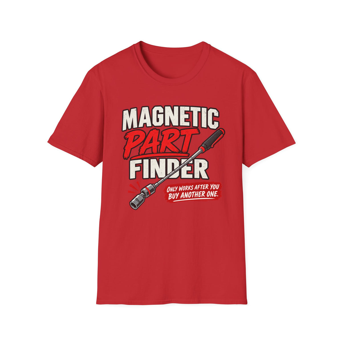 Magnetic Part Finder Tool T-Shirt