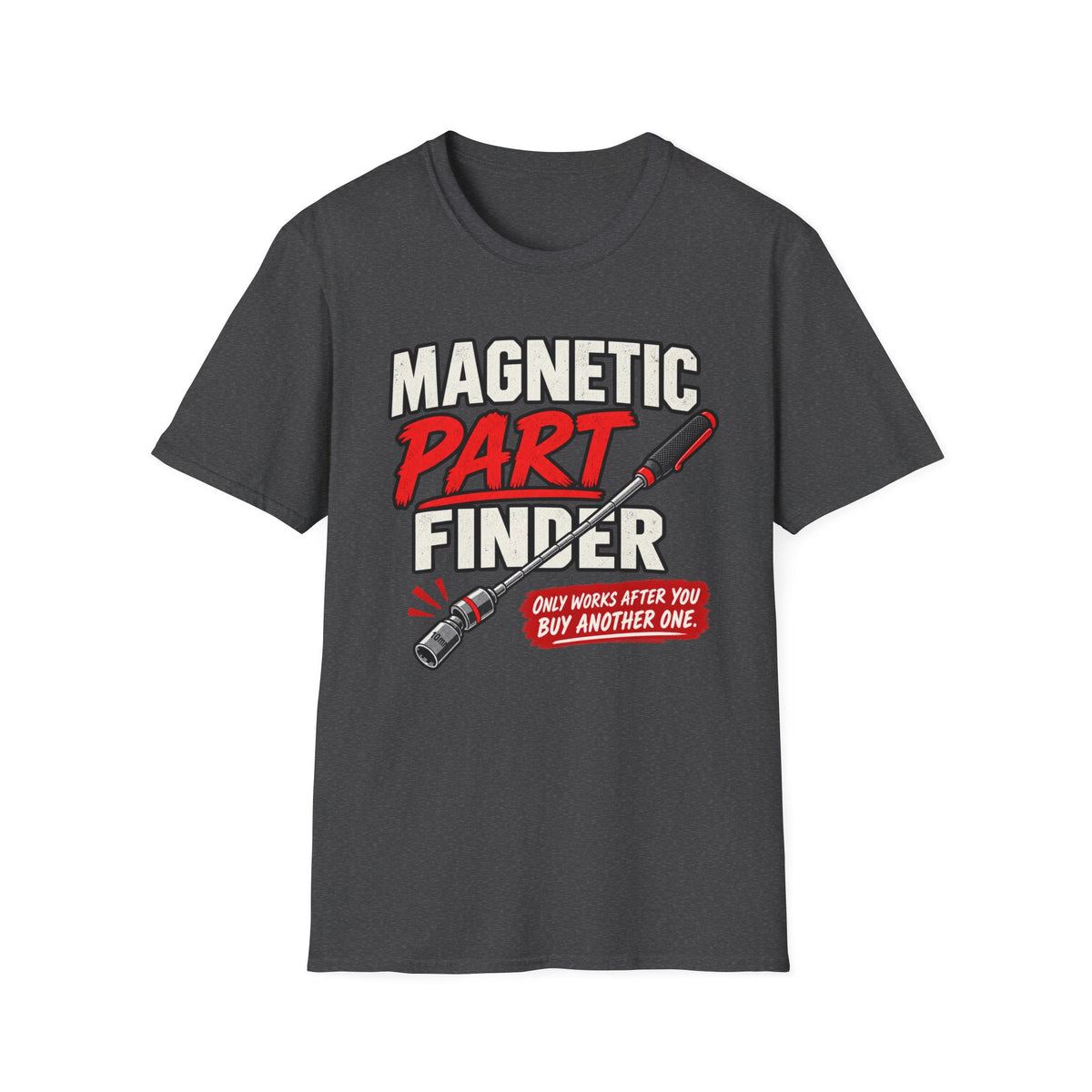 Magnetic Part Finder Tool T-Shirt