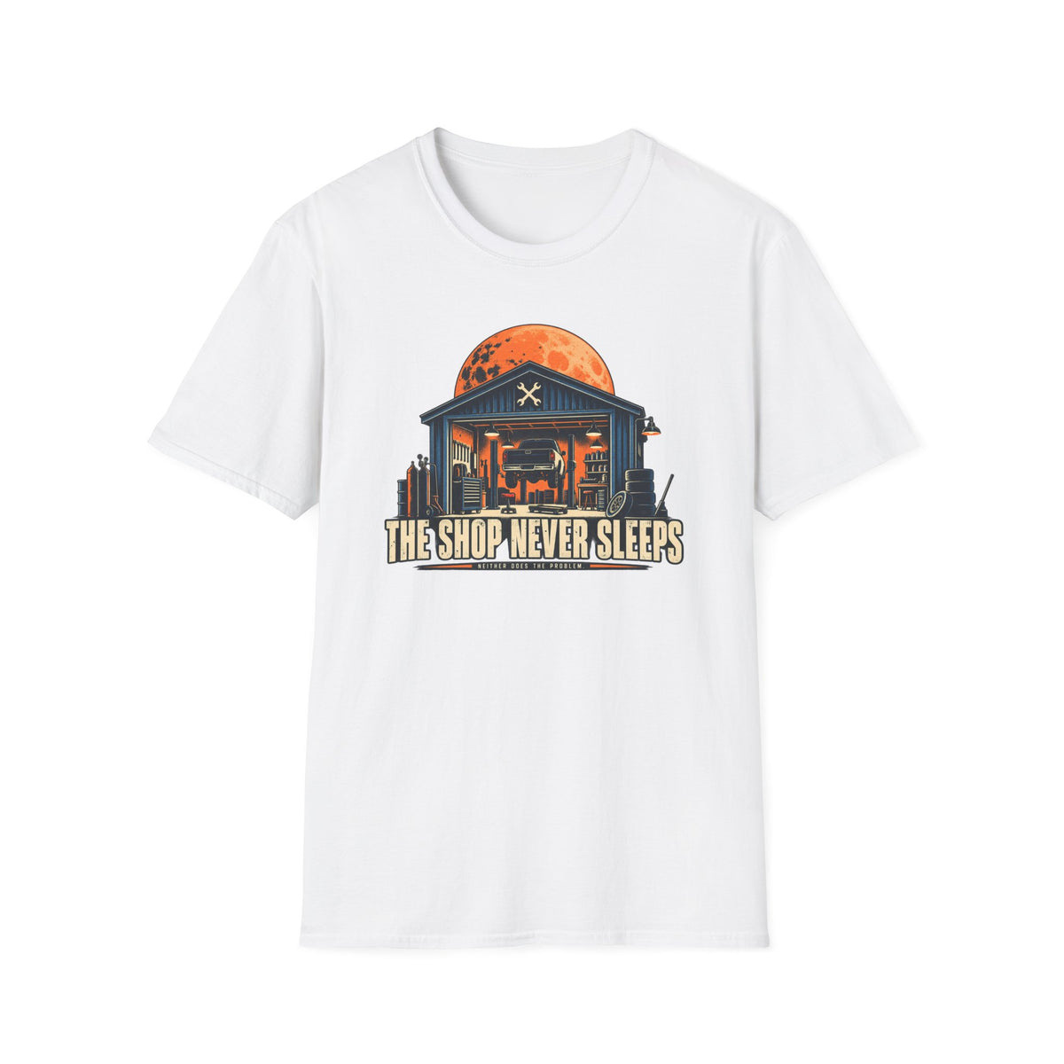 The Shop Never Sleeps T-Shirt